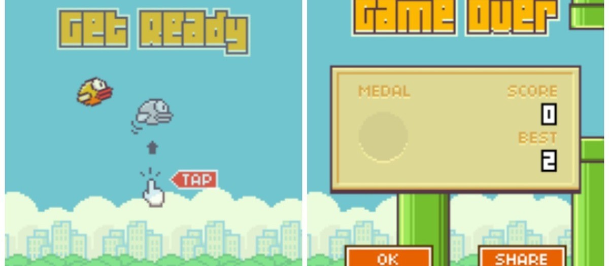 Flappy Bird : Score de 0