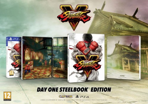 Street Fighter V - Day One Edition + Steelbook
