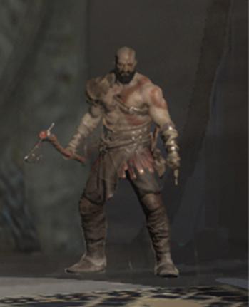 Un nouveau Kratos un peu plus barbu