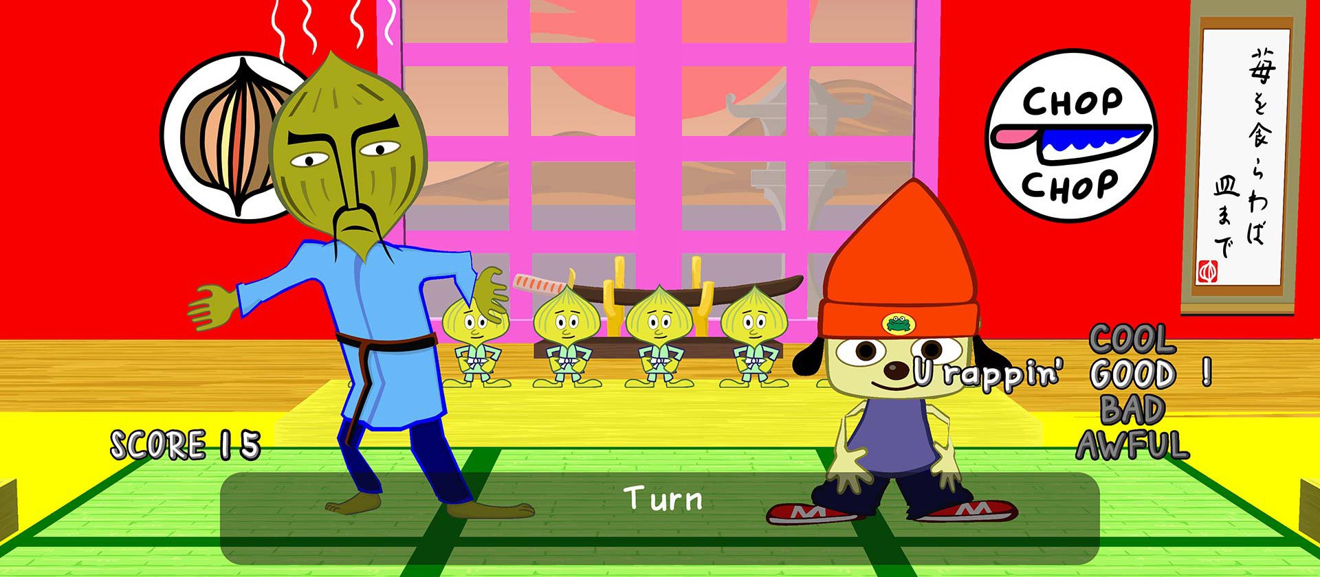 PaRappa : stage 1