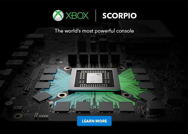 Xbox Scorpio BB newsletter
