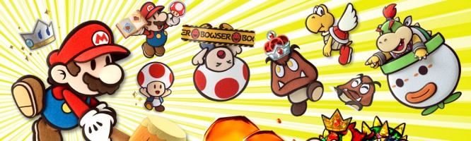 Paper Mario Sticker Star - 3DS