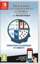 Programme d'entraînement cérébral du Dr Kawashima - Nintendo Switch Programme d'entraînement cérébral du Dr Kawashima - Nintendo Switch