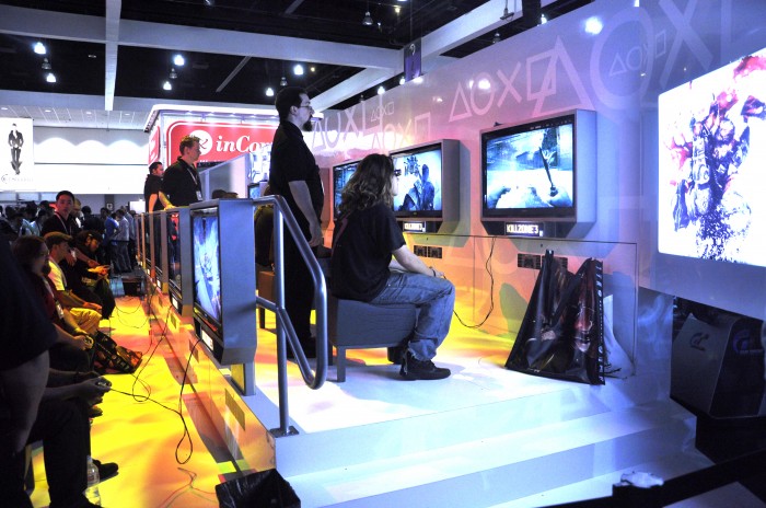 Stand Sony, avec Killzone 3