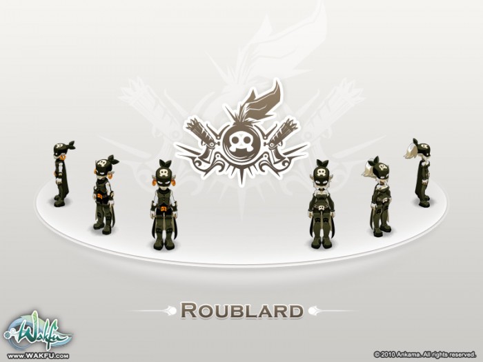 L'apparence des Roublards dans Wakfu