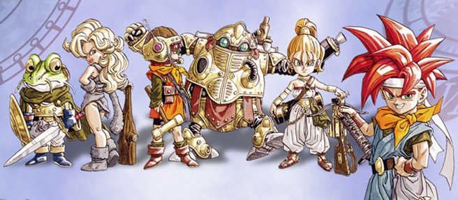 Les protagonistes de Chrono Trigger