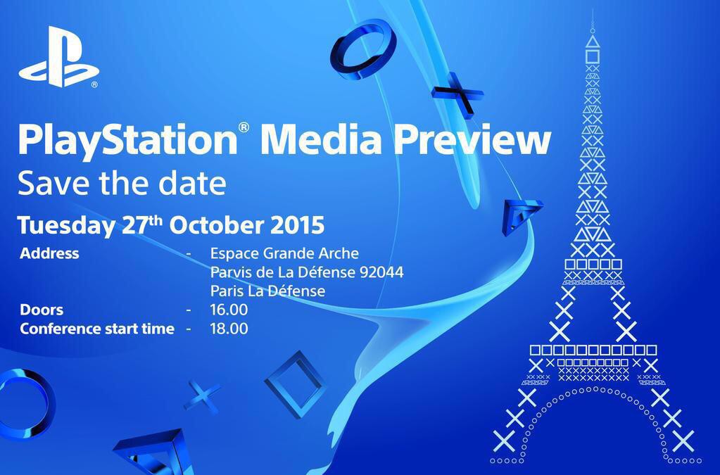 Conférence PlayStation Paris Games Week