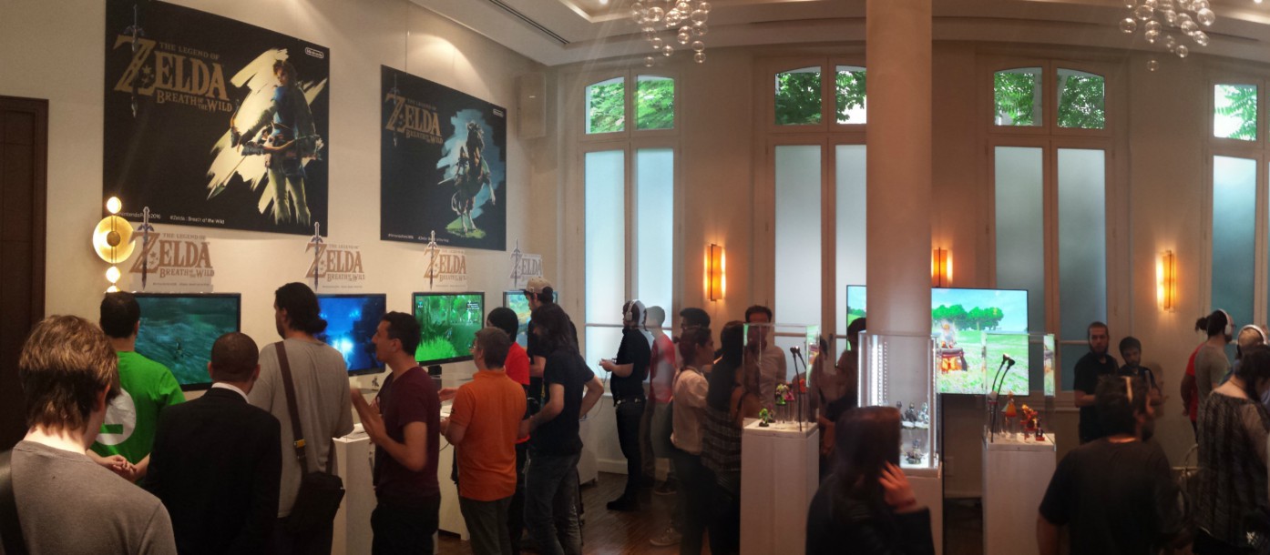 Nintendo Paris Zelda Wii U