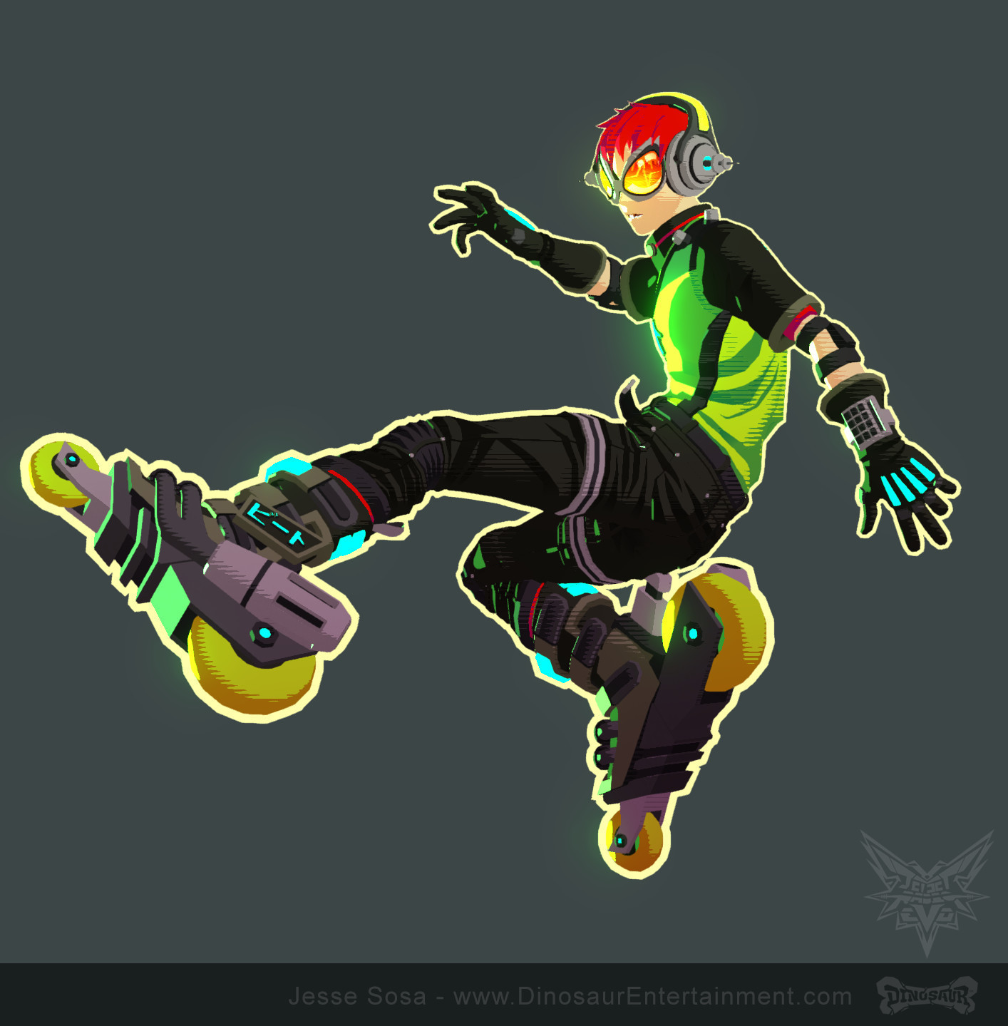 Jet Set Radio Evolution character model 2