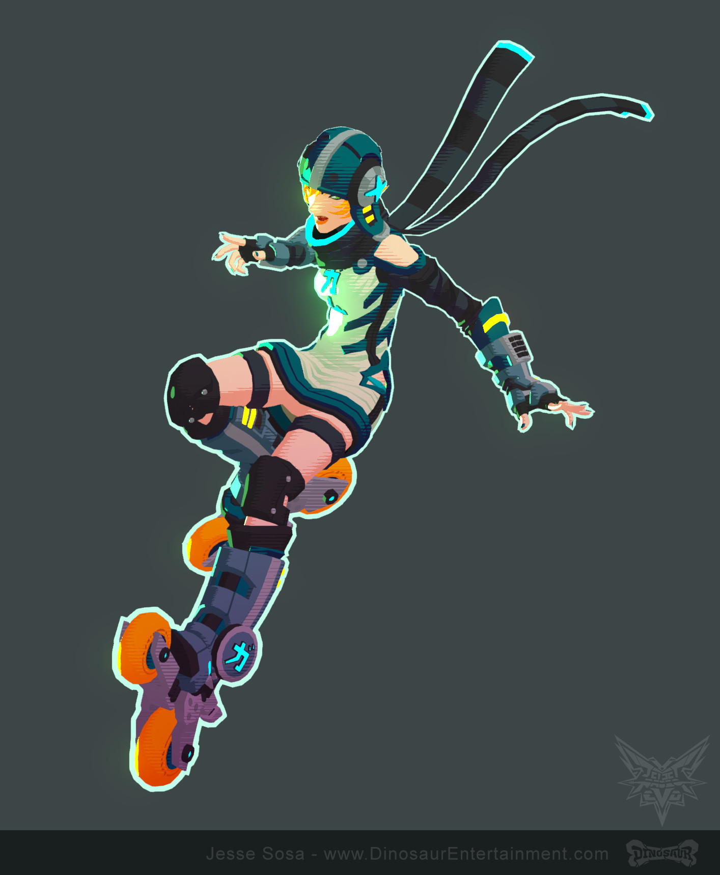 Jet Set Radio Evolution character model 3