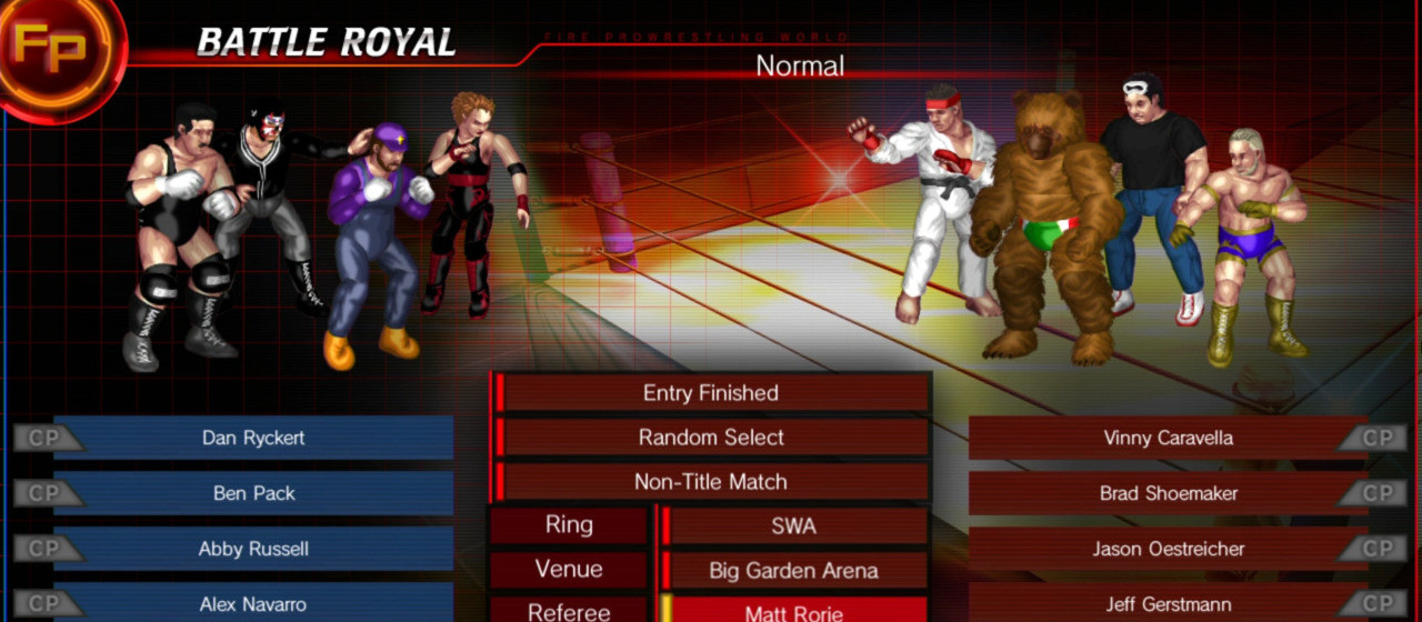 Fire Pro Wrestling World