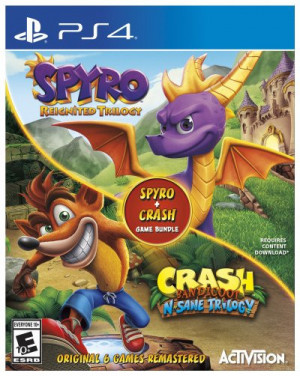 Pack Spyro + Crash Bandicoot