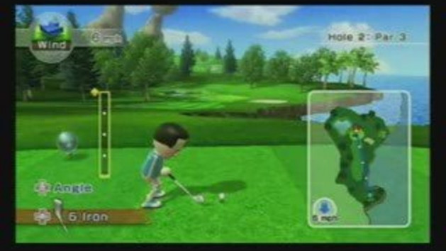 Wii Sports Resort - GOLF - Play with Pros