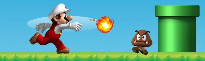 New Super Mario Bros fait sa pub