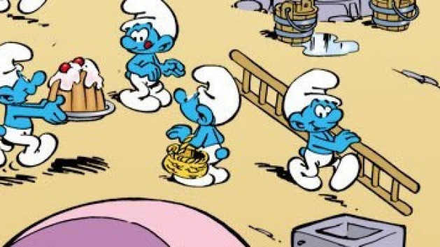 Back to pub : Les Schtroumpfs