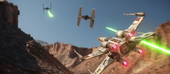 Star Wars Battlefront : la vue FPS et TPS en image