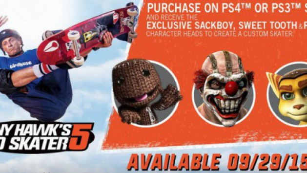 Tony Hawk's Pro Skater 5 perd la tête sur PS4 et PS3