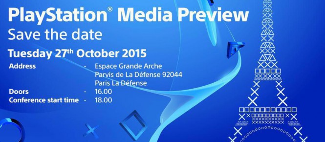 La conférence PlayStation de la Paris Games Week datée