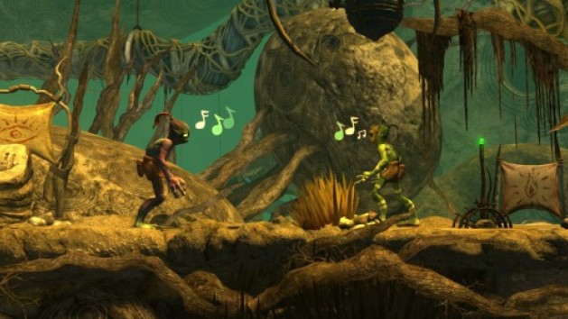 Oddworld New'n'Tasty en boite chez Sony