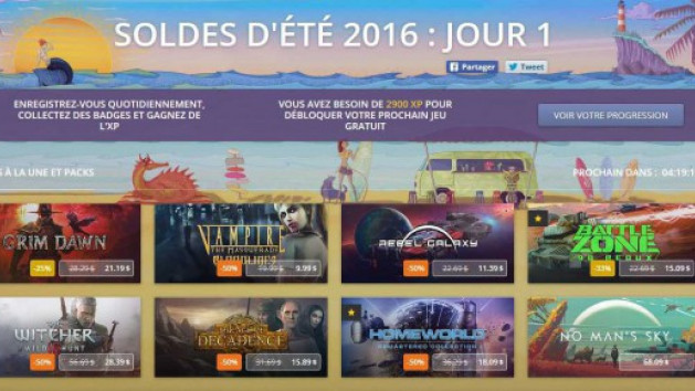 GOG : des soldes et un cadeau