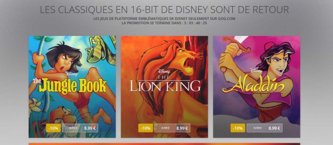 Du (vieux) Disney chez GOG