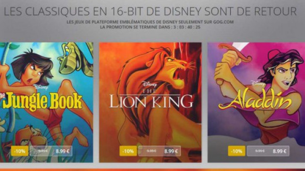 Du (vieux) Disney chez GOG