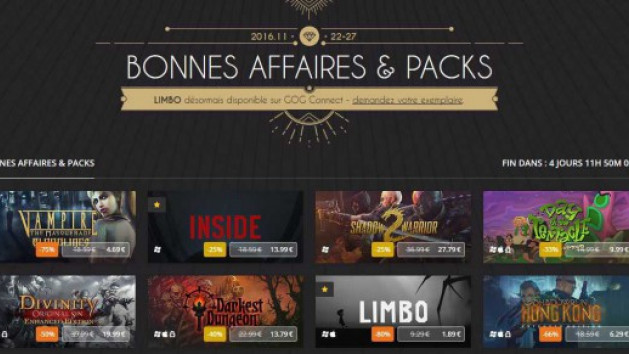 GOG lance son Black Friday