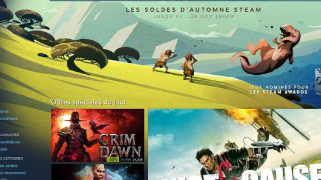 Steam lance ses soldes d'automne