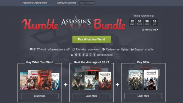 Un Humble Bundle spécial Assassin's Creed