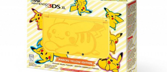 Une New 3DS XL pour Pikachu