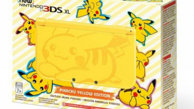 Une New 3DS XL pour Pikachu
