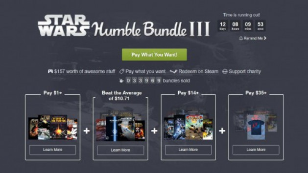 Du Star Wars dans le Humble Bundle