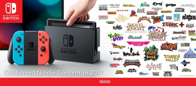 La Switch pourrait devenir la console de prédilection pour les jeux indés