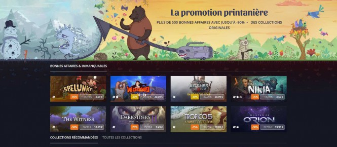 GOG lance ses promotions de printemps