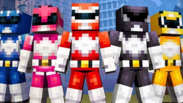 Minecraft accueille les Power Rangers