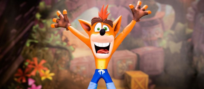 Une jolie figurine pour Crash Bandicoot