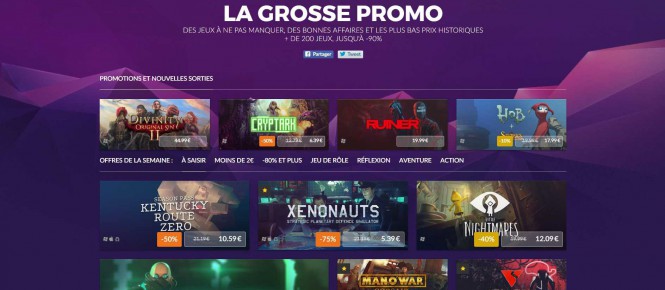 GOG relance ses promos