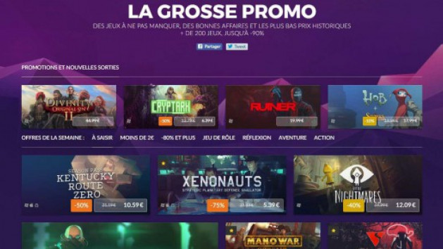 GOG relance ses promos