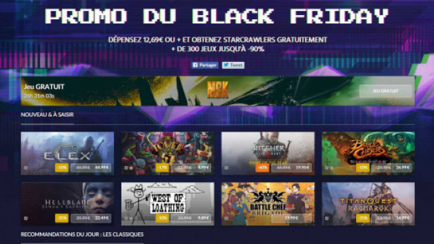 GOG lance son Black Friday