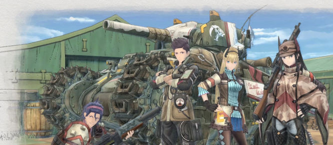 Valkyria Chronicles 4 en tout autant d'artworks