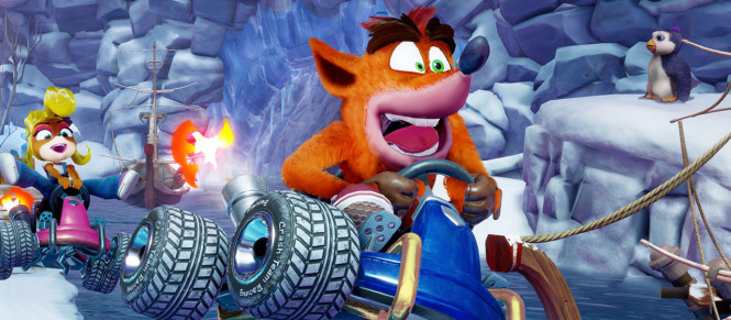 Joli lancement pour Crash Team Racing au Royaume-Uni