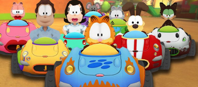Garfield Kart Furious Racing annoncé