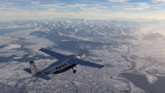 Microsoft Flight Simulator : un trailer enneigé