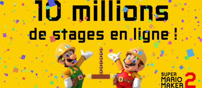 Super Mario Maker 2 : 10 millions de stages créés