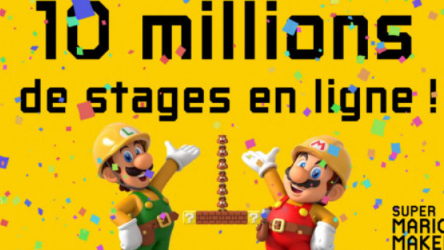 Super Mario Maker 2 : 10 millions de stages créés