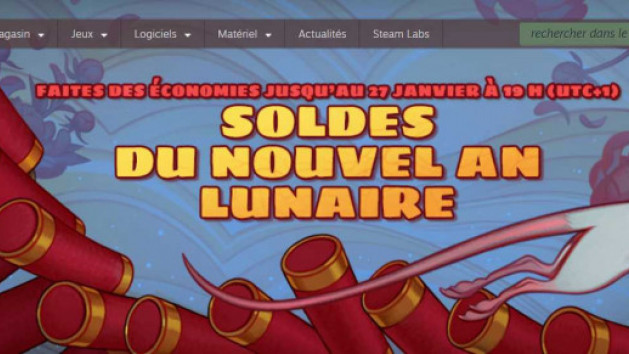 Steam : les soldes du Nouvel An Lunaire sont là