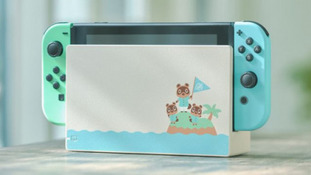Une Switch aux couleurs d'Animal Crossing