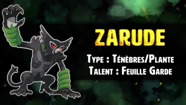 Pokémon Épée / Bouclier : Zarude est à récupérer dès aujourd'hui
