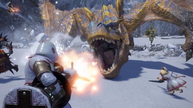 Un peu de gameplay pour Monster Hunter Rise