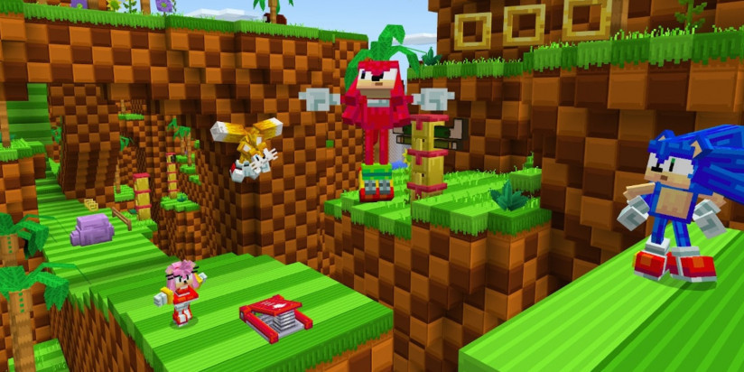 Un DLC Sonic pour Minecraft